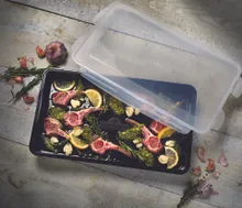 Лоток для маринования/хранения продуктов с крышкой, 43х25х6 см, Napoleon
