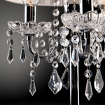 Настольная лампа 2045/3T хром/белый