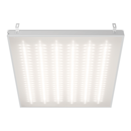 Светильник ГРИЛЬЯТО ДВО02-002 54Вт 4000К IP40 Микропризма 6500лм 588х588х40мм WOLTA PRO