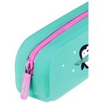 Пенал 1 отделение, 200*50*60 Berlingo "Penguin dream", силикон
