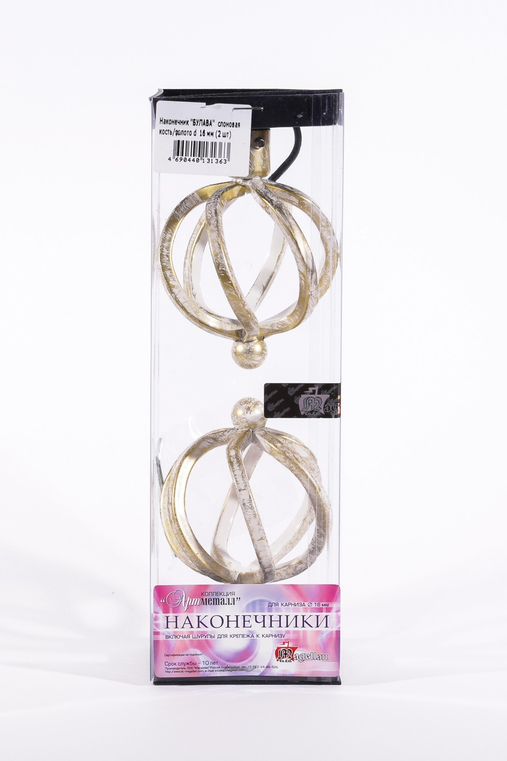 Наконечник АМ Булава 16мм, слоновая кость/золото