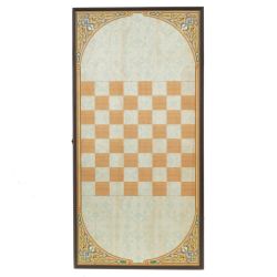 GAEM Игра настольная 2 в 1 ( шашки, нарды) "Белые лошади", L50 W25 H3 см