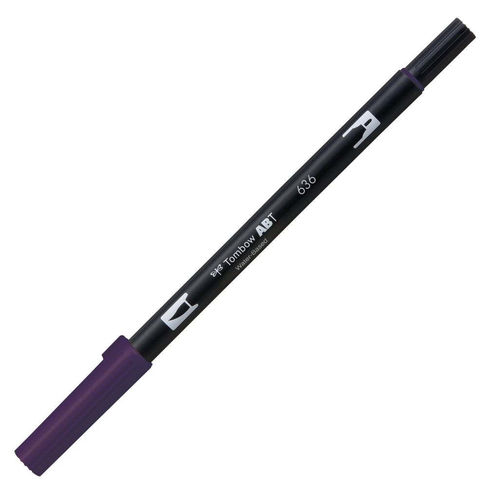 Tombow AB-T Dual Brush-Pen: 636 Imperial Purple