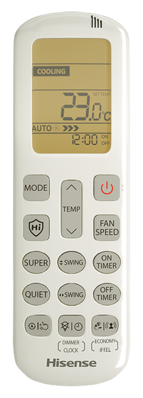 Классическая сплит-система Hisense GOAL Classic A Wi-Fi AS-12HW4RLRCA01A (комплект) — (9)