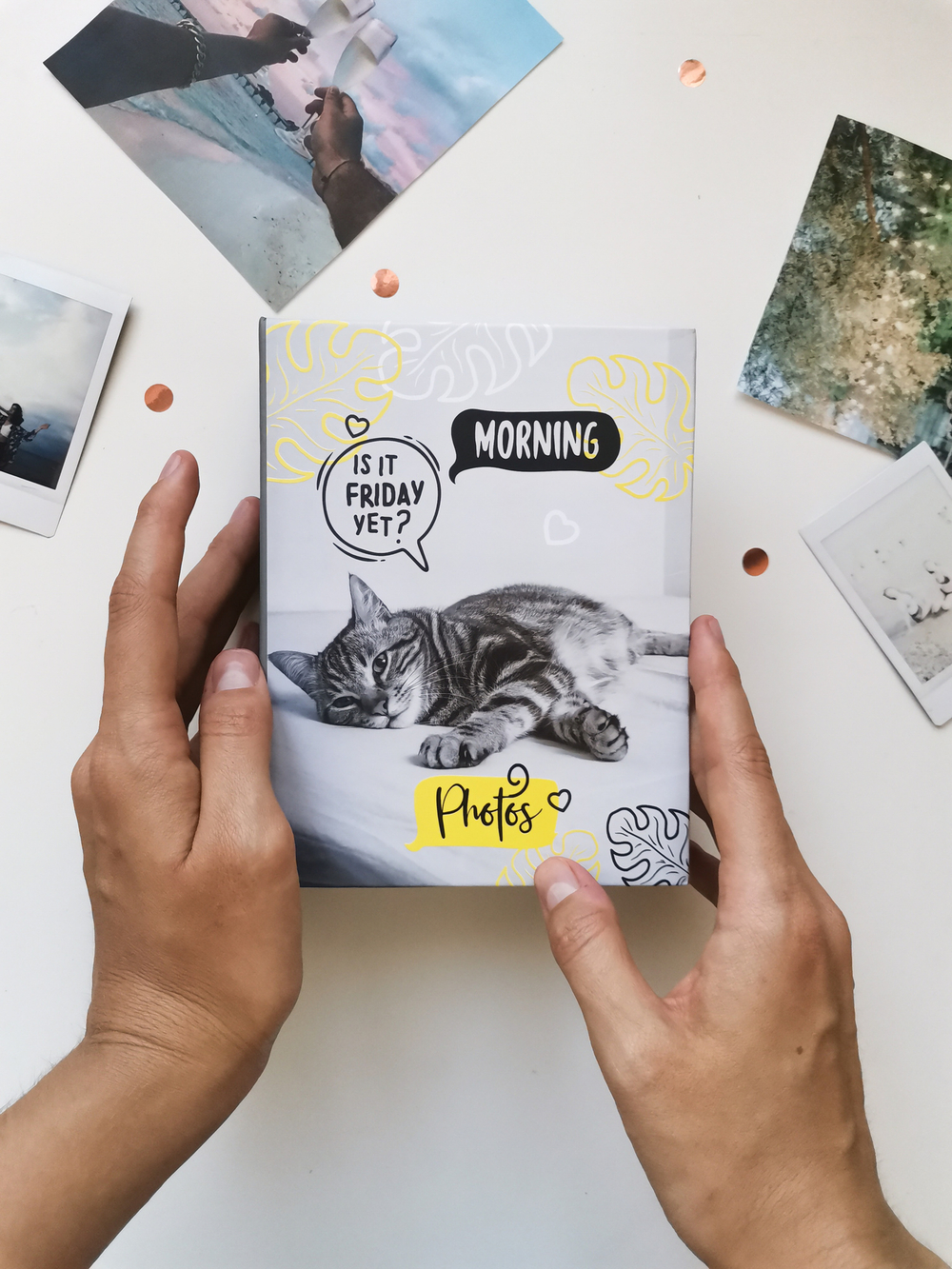 Фотоальбом на 100 фото 10х15 см, пластик. листы fluffy pets Муррр