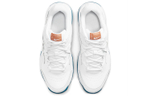 Nike Court Lite 2 comfortable and simple shock absorption non-slip low-top tennis shoes men's white orange blue