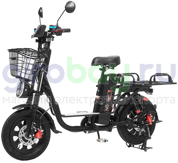 Электровелосипед Jetson Monster Pro Black 1200W (60V/30Ah) двойные амортизаторы фото №2