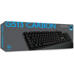 Клавиатура игровая Logitech G513 Tactile LIGHTSYNC RGB, Black