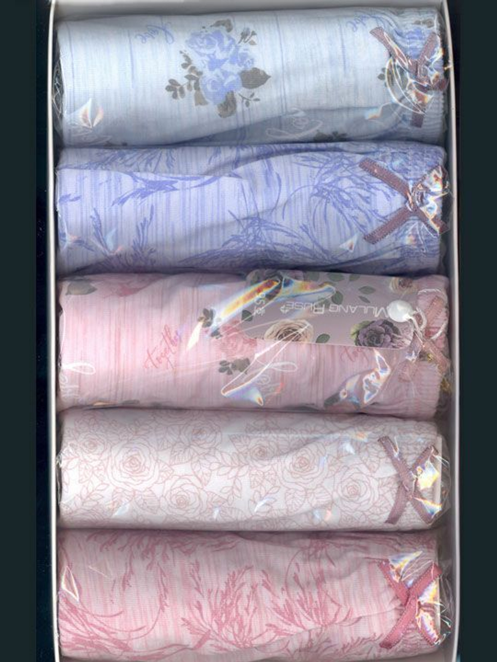 Набор из 5 трусиков-слип оригинальных расцветок (Размер: 95) (Цвет: разноцветный)