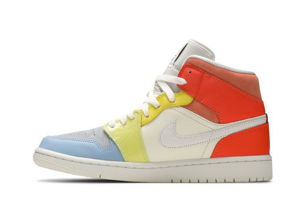 Кроссовки Jordan Air Jordan 1 Mid "To My First Coach" (Женская размерная сетка)