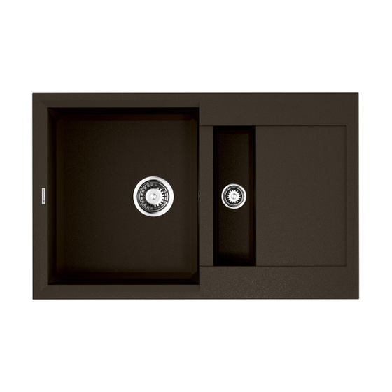 Купить Мойка Omoikiri Sakaime 78-2-DC Tetogranit | Темный шоколад