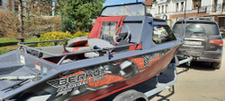 Алюминиевая лодка Berkut S Cabin HT