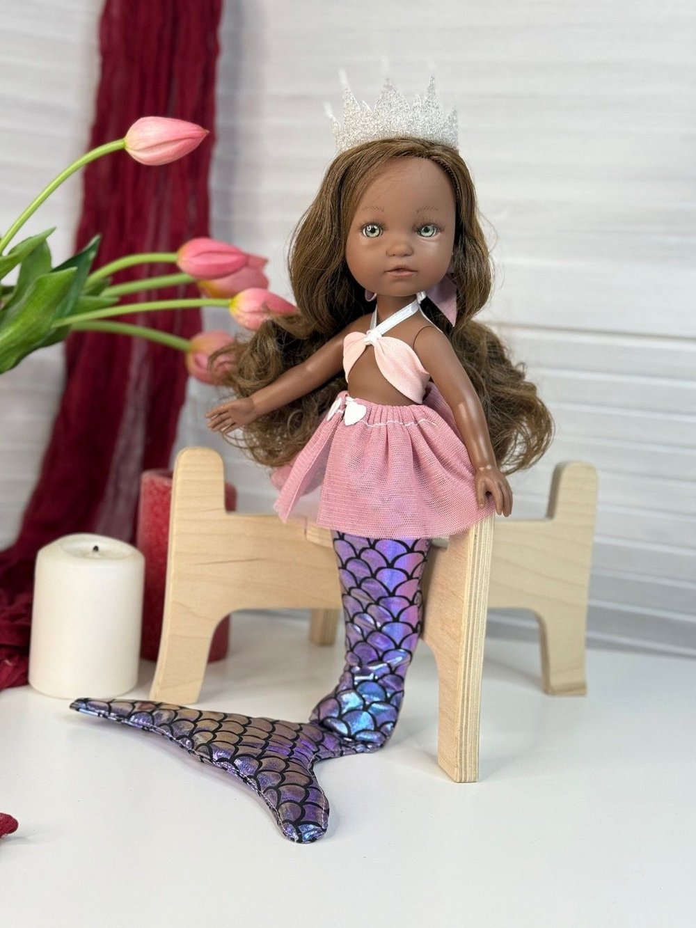 Кукла BERJUAN виниловая 35см Fashion Girl (863)