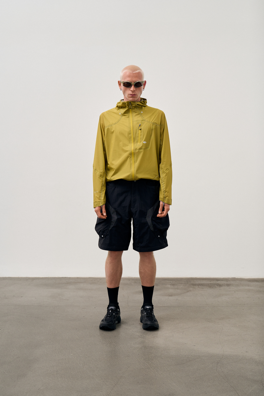 Шорты Nothomme Blue Ridge Patchwork Shorts "Black"