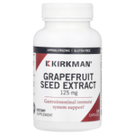 Kirkman Labs, Экстракт из косточек грейпфрута, 125 мг, 120 капсул