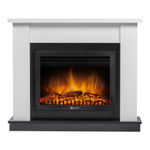 Каминокомплект:Очаг Electrolux EFP/P-2720RLS, портал Canto 25 белый