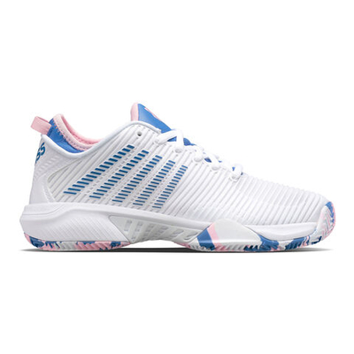 Женские теннисные кроссовки K-Swiss Hypercourt Supreme Clay Court Shoe Women - White, Blue