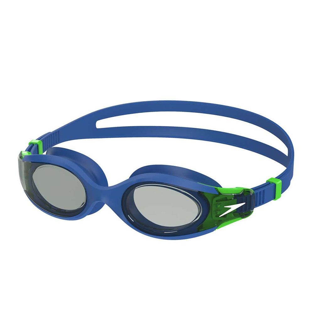 Очки для плав. детск. SPEEDO Hydrosity Jr, 8-00446317634, ДЫМЧАТЫЕ линзы, синяя оправа