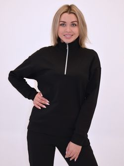 С-1823 Костюм из футера женский / Анорак и джоггеры