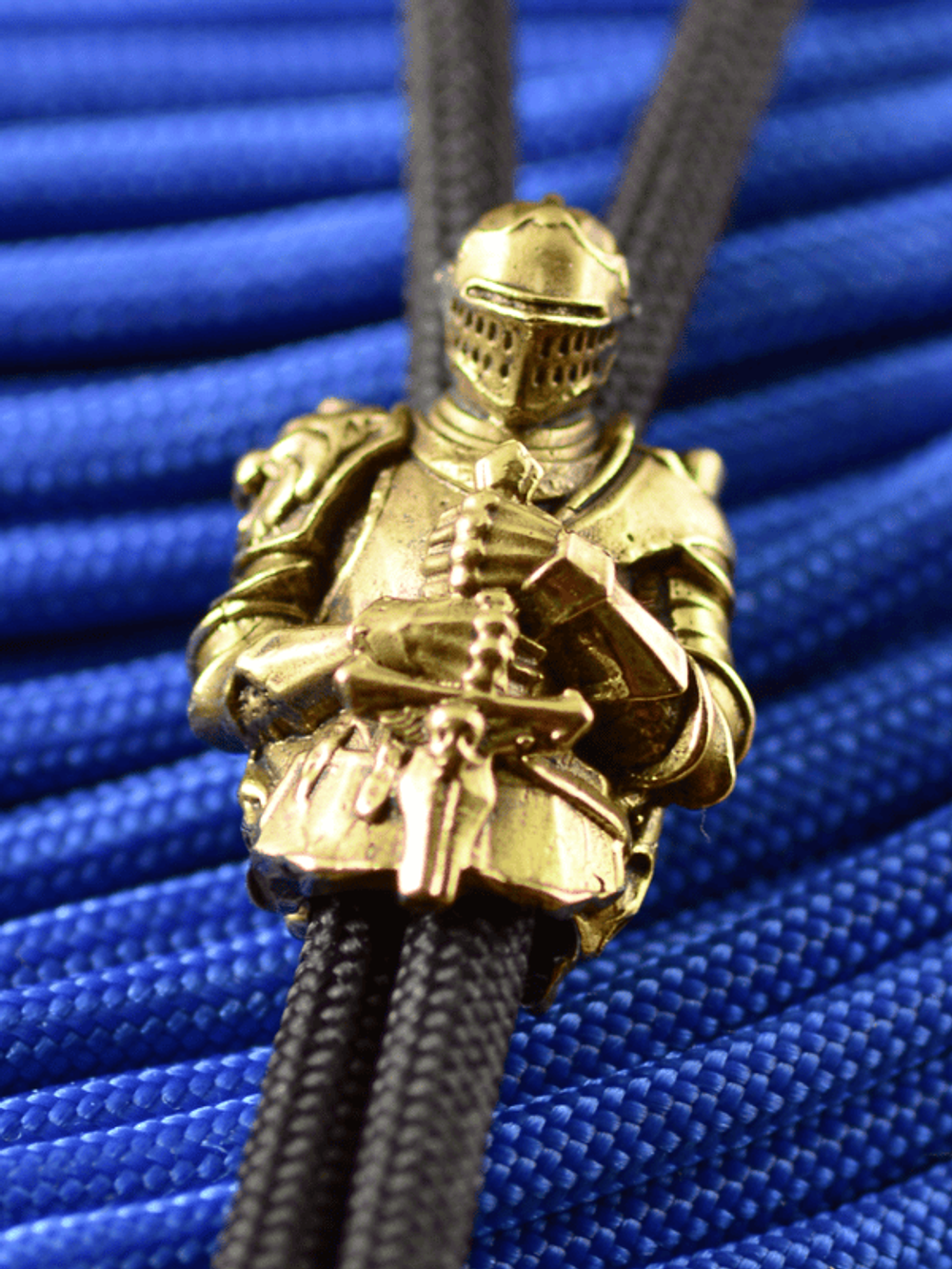 Бусина «Рыцарь» из бронзы