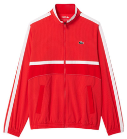 Мужской теннисный костюм Lacoste Sport x Novak Djokovic Sportsuit - красный