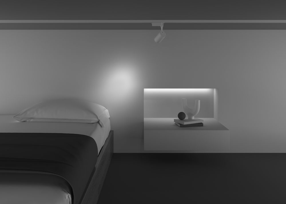 Трековый однофазный светодиодный светильник Maytoni Unity Vuoro TR003-1-6W4K-S-W