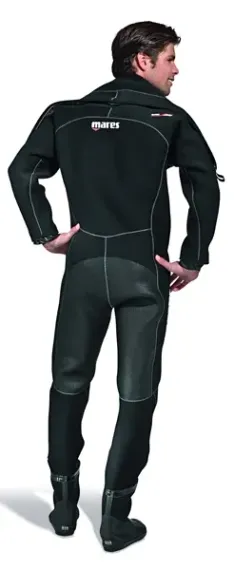 Сухой гидрокостюм Mares Pro Fit задняя молния неопреновый