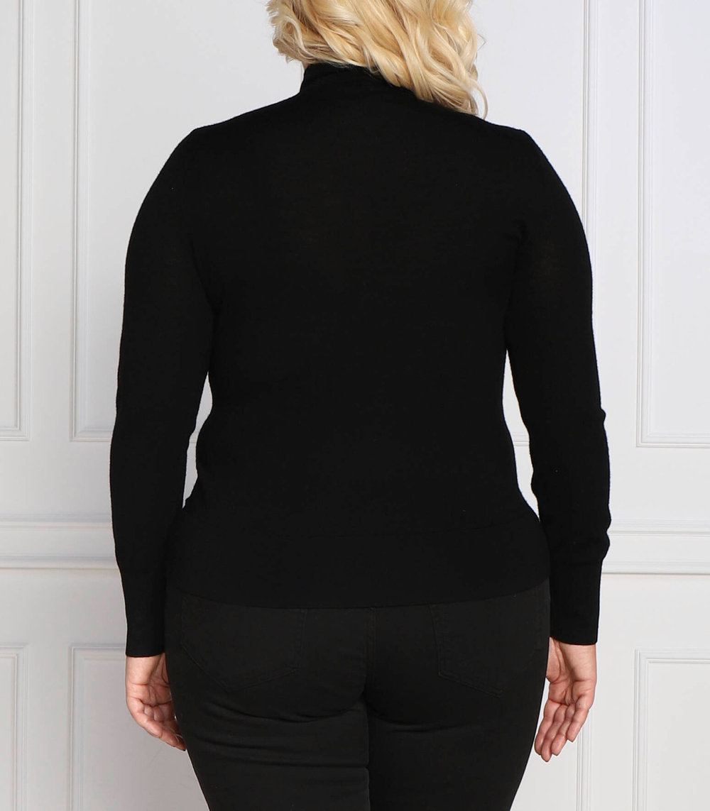 Хлопковый гольф avo plus size Persona by Marina Rinaldi - черный(1364232)