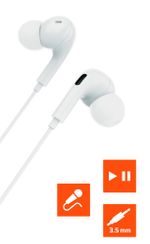 Наушники внутриканальные GoPower GPHP06 белый