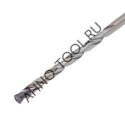 Сверло 6.0мм монолитное твердосплавное 12D с подводом СОЖ. SP-P801120600 VHM AHNO