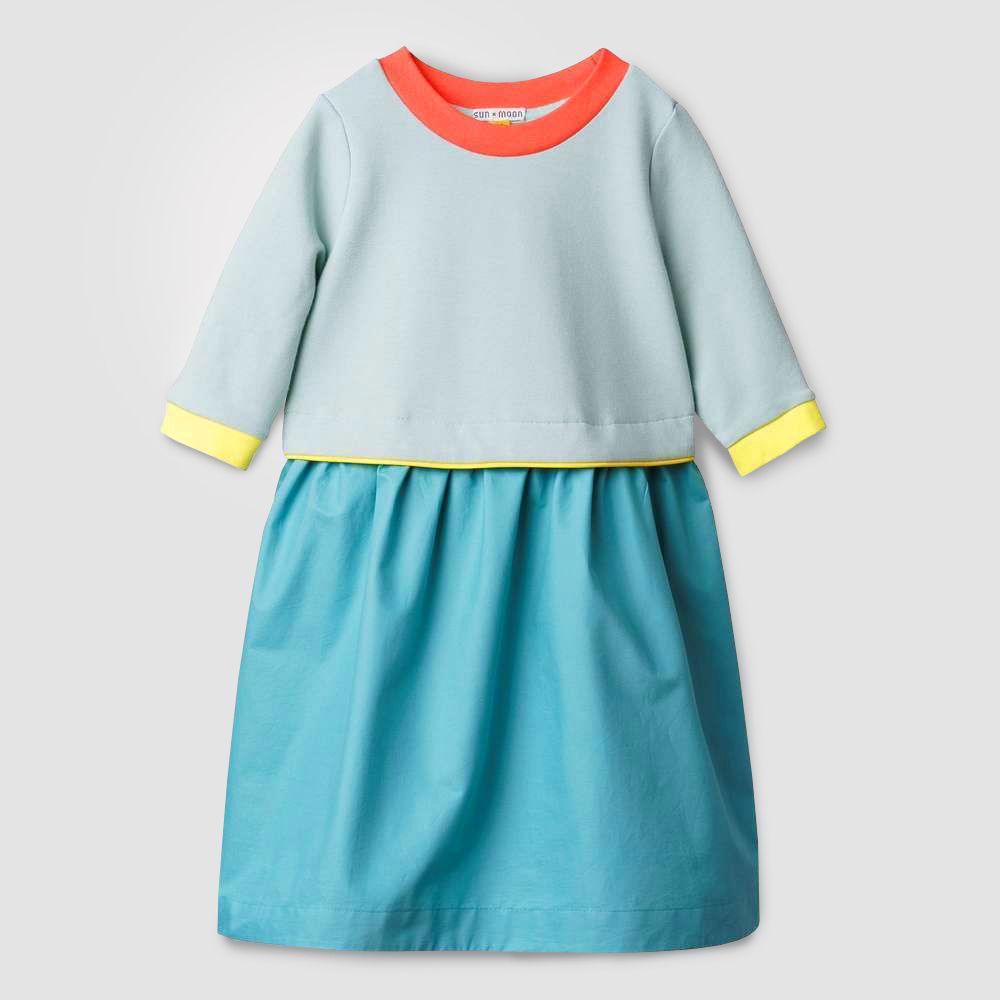 Платье с кантом АКВАМАРИН