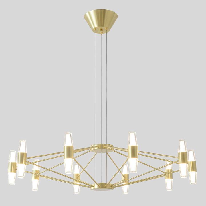 Подвесная люстра Crystal Lux DOROTEA SP10 GOLD