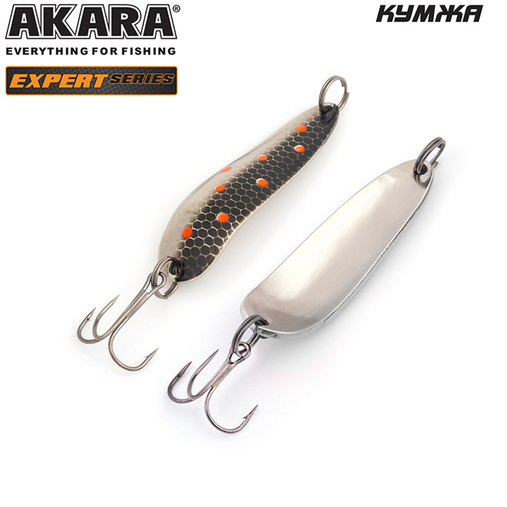 Блесна колеб. Akara Expert Кумжа 55 мм 13 гр. 11/SIL