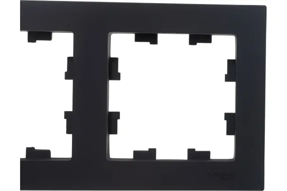 Рамка Systeme Electric ATLASDESIGN 4-постовая карбон 36223