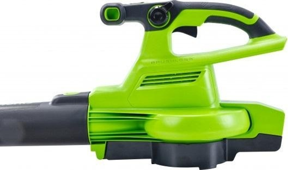 Воздуходув-садовый пылесос аккумуляторный GREENWORKS GD40BVK4 40V 2406907UB