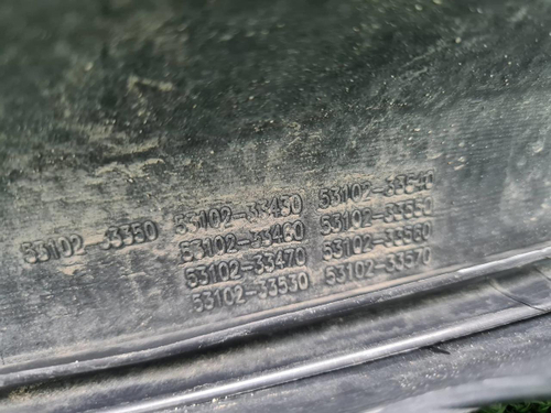 Бампер передний Toyota Camry xv70 (20-н.в) В сборе