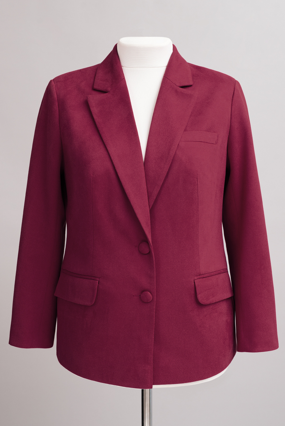 Жакет женский 3561зп, бордовый #366Бор043561зп