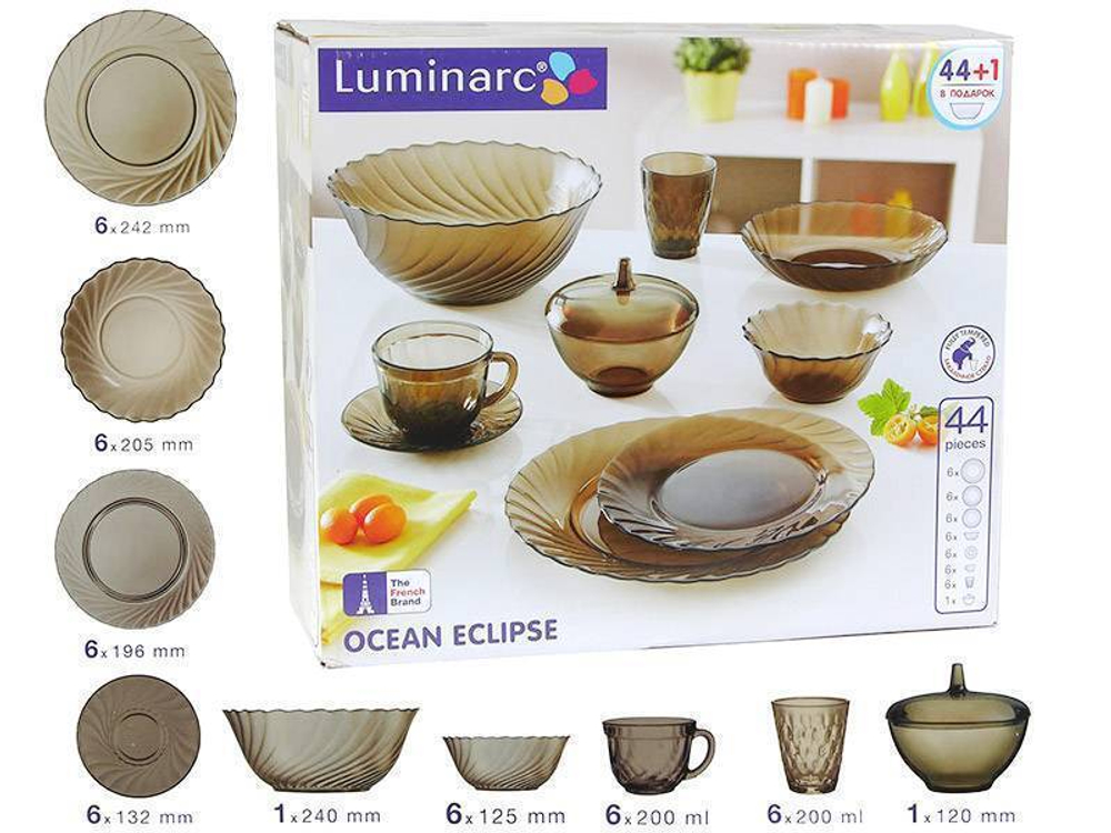 OCEAN ECLIPSE Столовый сервиз 45 предметов (02443)