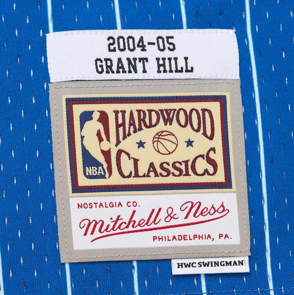 Баскетбольная джерси Mitchell&Ness NBA Hardwood Classics Swingman Jersey 2004/05 Orlando Magic Grant Hill Blue