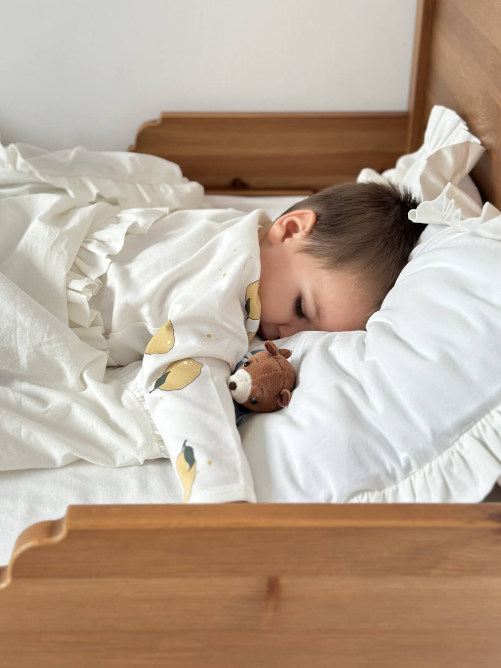 Пижама с рукавом реглан Mjölk Лимоны