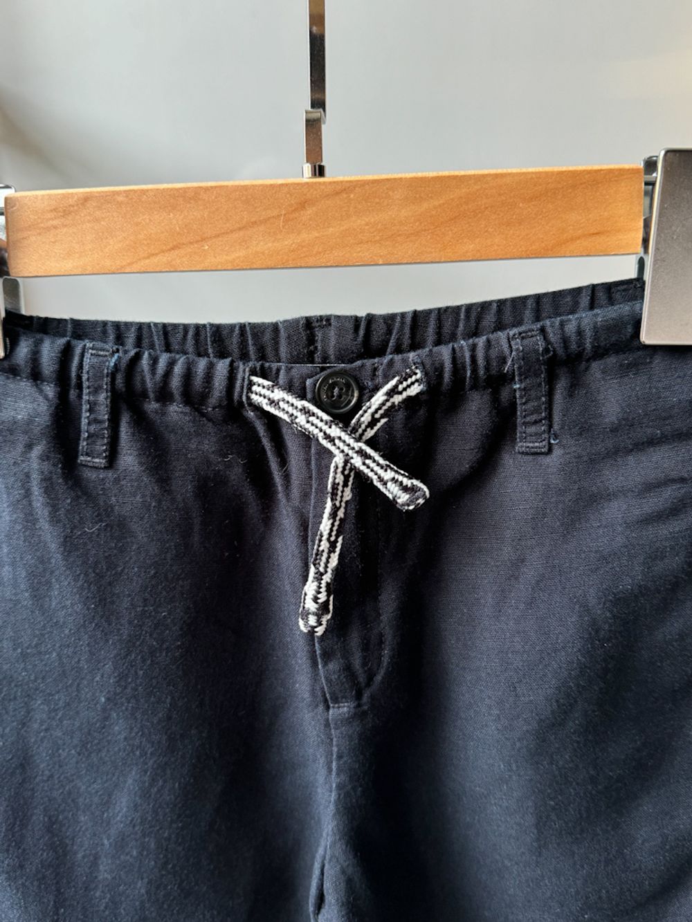 Брюки из льна с вискозой Emporio Armany, 110