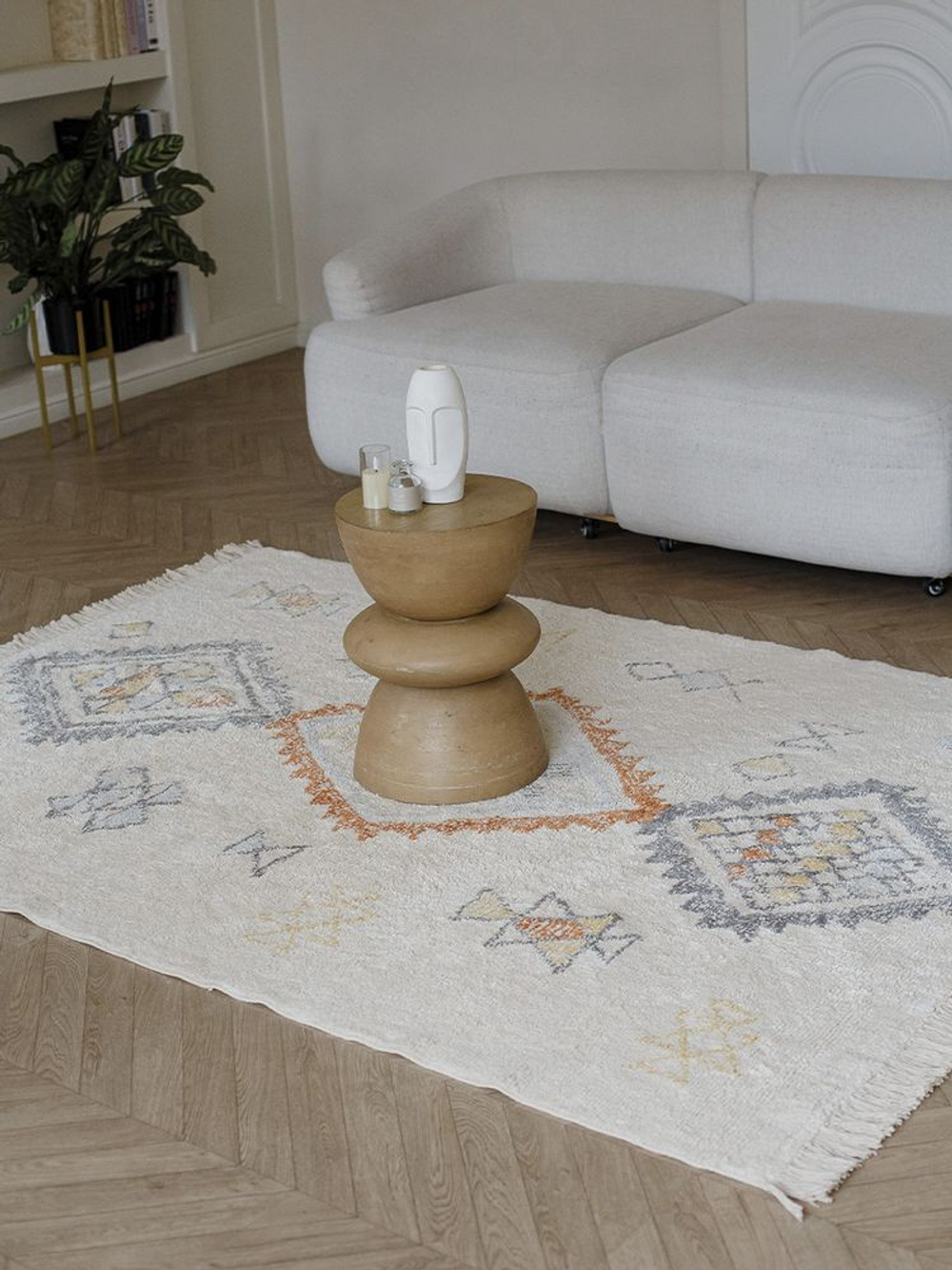 Хлопковый ковер Lillaland AKVETE (190 x 290 см)