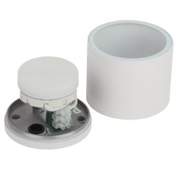 Светильник настенно-потолочный спот ЭРА WL40 WH GX53, белый, IP54 | Накладные светильники