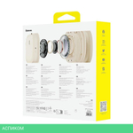 Наушники Baseus Bowie H1i Noise-Cancellation Wireless Headphones Stellar White (A00050402223-00)
