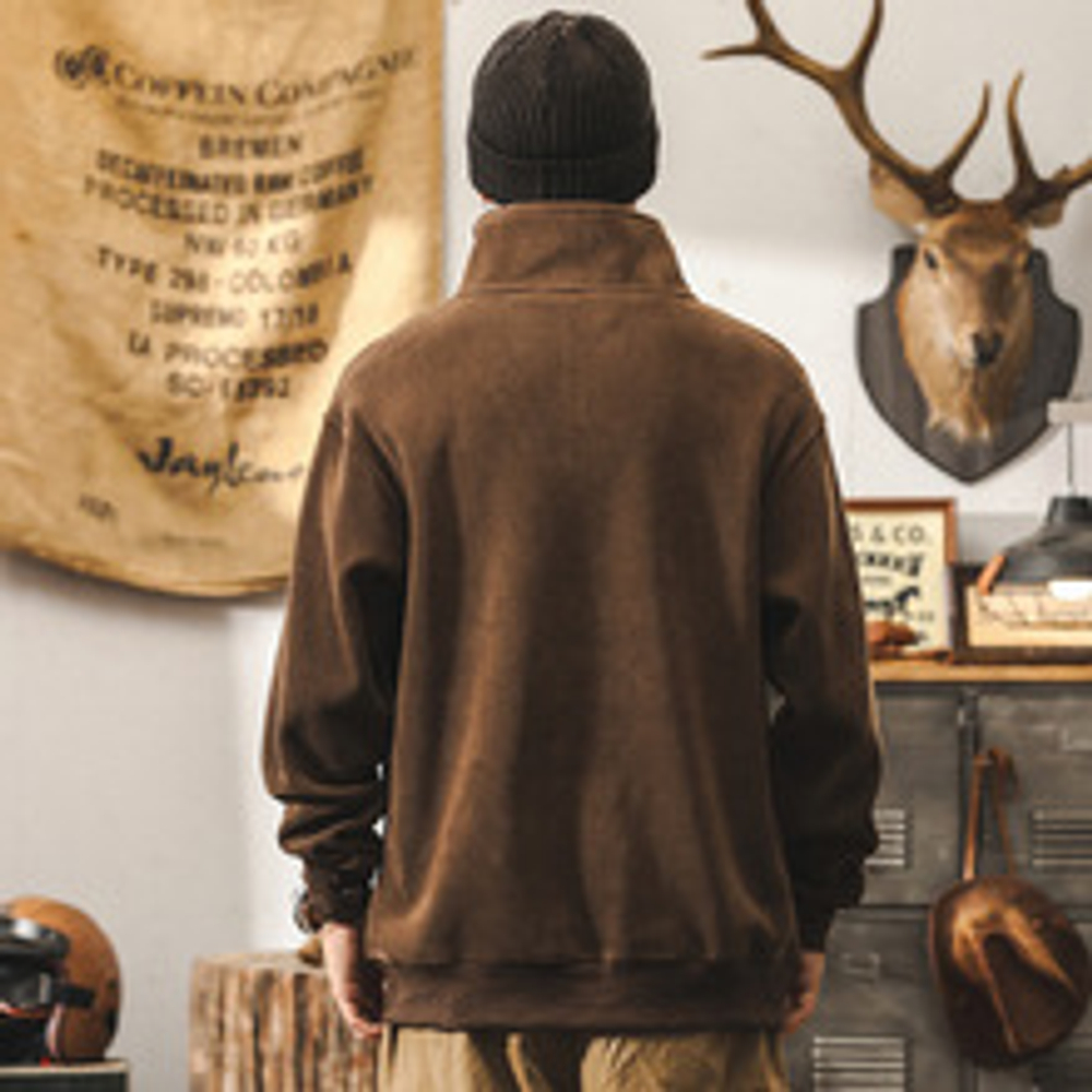 Американский свитер мужской зимний Chenier полувысокий воротник мужской