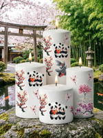 Трансфер переводной - декаль для свечей и гипса япония 003