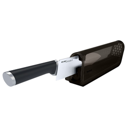 Шеф-нож с чехлом для заточки Tefal Ever Sharp 16,5 см K2579104