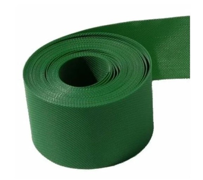 Бордюрная лента зеленый 9м*20см Толщина 1,2 мм (прямая)