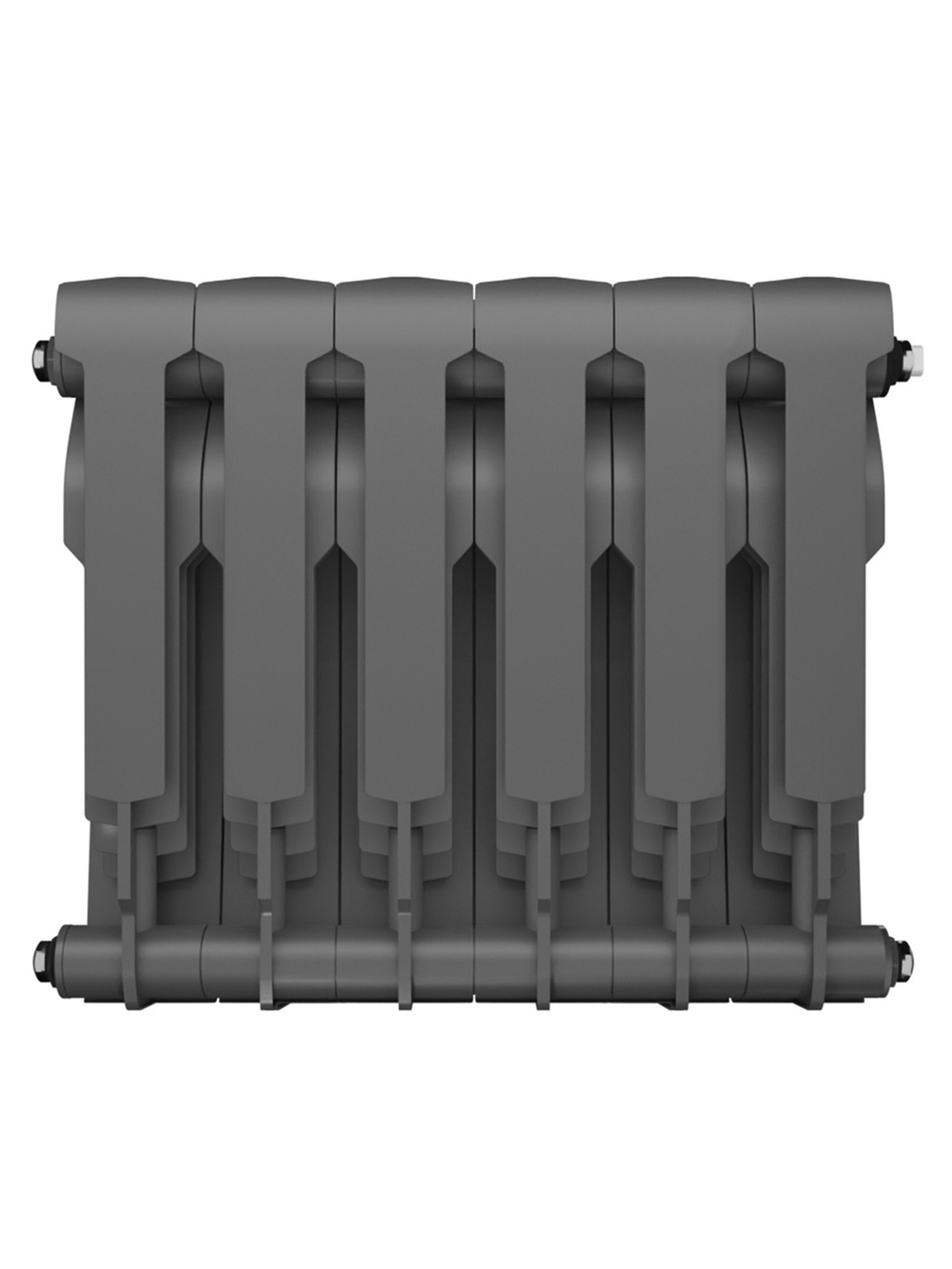 Радиатор Royal Thermo BiLiner 350 /Silver Satin - 6 секц.