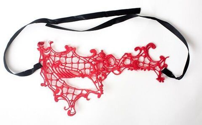 Маска Легкая загадка (Цвет: красный)